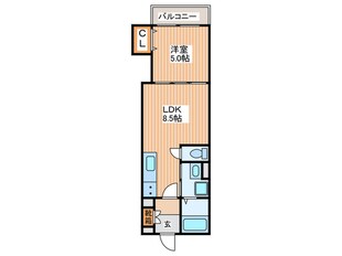 スリール明和Ⅱの物件間取画像